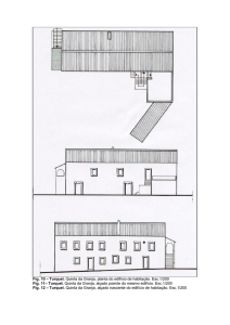 Fig. 10 – Turquel. Quinta da Granja, planta do edifício de habitação