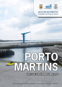 Boletim Porto Martins - Câmara Municipal da Praia da Vitória