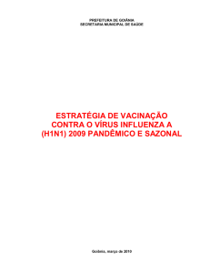 estratégia de vacinação contra o vírus influenza a (h1n1)