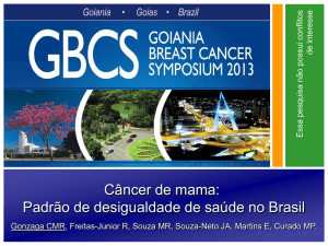 Câncer de mama: Padrão de desigualdade de saúde no Brasil