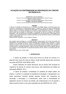 atuação da enfermagem na prevenção do câncer de próstata