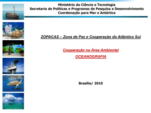ZOPACAS – Zona de Paz e Cooperação do Atlântico Sul
