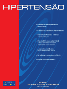 s No 2 s 2005 • Hipertensão arterial refratária e de difícil controle