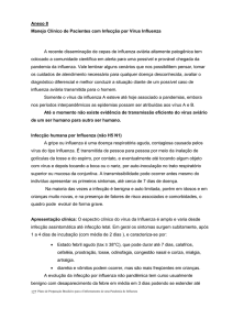 Anexo 8 Manejo Clínico de Pacientes com Infecção por Vírus