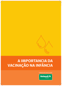 A IMPORTANCIA DA VACINAÇÃO NA INFÂNCIA