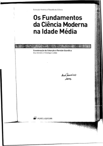 Os Fundamentos da Ciência Moderna na Idade Média