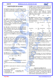 Exercícios em PDF - Mundo da Química