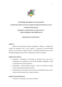 universidade federal do maranhão centro de ciências