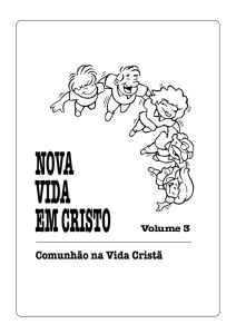 Volume 3 - Nueva Vida En Cristo