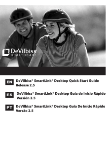 EN DeVilbiss® SmartLink® Desktop Quick Start Guide Release 2.5