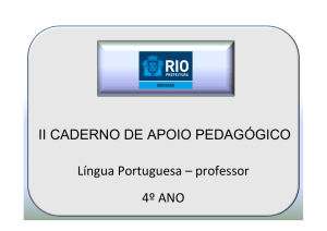 Língua Portuguesa - Portal da Prefeitura da Cidade do Rio de Janeiro