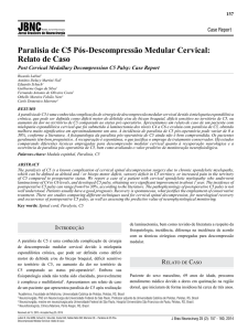 Paralisia de C5 Pós-Descompressão Medular Cervical: Relato de