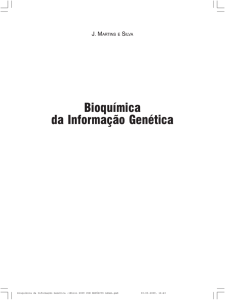 Bioquímica da Informação Genética