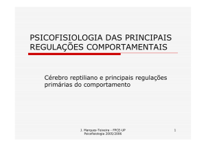 psicofisiologia das principais regulações comportamentais