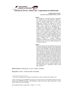 Educação de Jovens e Adultos (eja): A Importância da
