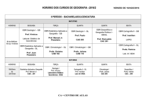 horário dos cursos de geografia –2016/2