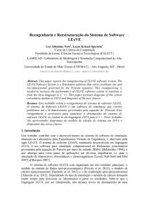 Reengenharia e Reestruturação do Sistema de Software LExVE