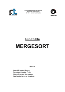 mergesort - FT