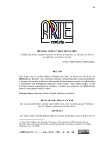 Imprimir artigo - Faculdade Paulista de Artes