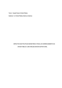 Dívida Pública - Tesouro Nacional