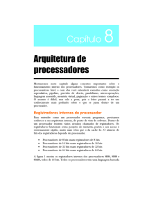 Arquitetura de processadores