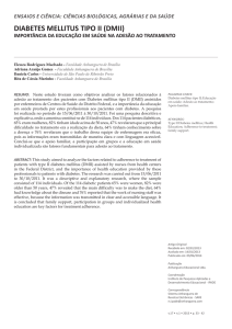 Diabetes mellitus tipo II (DMII): importância da educação em saúde