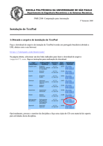 Instalação do TextPad