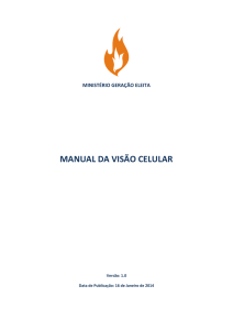 manual da visão celular - MGE – Ministério Geração Eleita