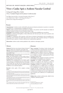 Viver e Cuidar Após o Acidente Vascular Cerebral