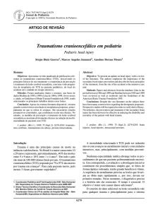 Traumatismo cranioencefálico em pediatria