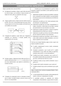 conhecimentos específicos