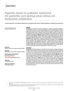 Aspectos atuais na avaliação nutricional em pacientes com doença