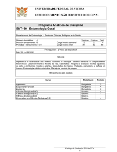 ENT160 - Catálogo de Graduação