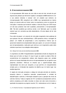 3. O MICROPROCESSADOR Z80 O microprocessador Z80 nasceu