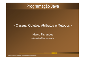 Programação Java - Orientação Objetos