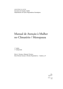 Manual de Atenção à Mulher no Climatério/Menopausa