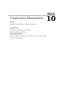 Construções Elementares