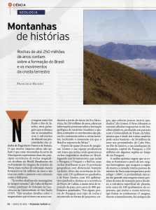 Montanhas de histórias - Revista Pesquisa Fapesp
