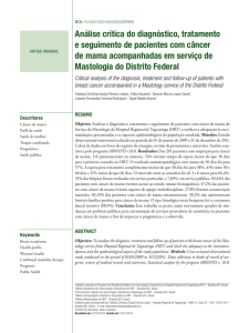 Análise crítica do diagnóstico, tratamento e seguimento de