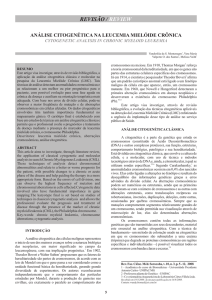 Análise Citogenética na Leucemia mielóide crônica