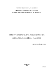 SISTEMA WEB GERENCIADOR DE CLÍNICA MÉDICA