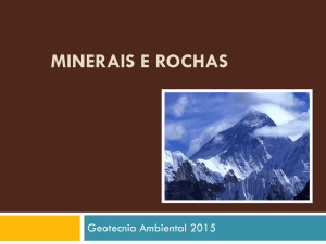 Rochas e Minerais