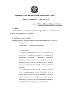 CONSELHO REGIONAL DE ENFERMAGEM DE SÃO - coren-sp