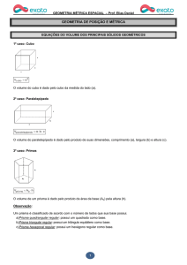 Geometria Espacial