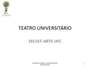 TEATRO UNIVERSITÁRIO