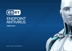 ESET Endpoint Antivirus para Mac OS X