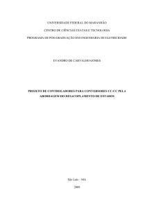 2.5. Projeto dos estágios de potência dos - início