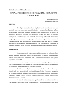 As novas tecnologias como ferramentas de Marketing e Publicidade