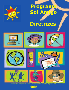 Diretrizes – Programa Sol Amigo