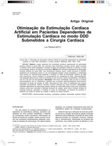 Otimização da Estimulação Cardíaca Artificial em